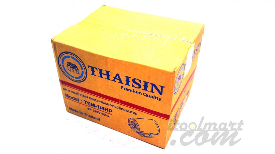 มอเตอร์ ไทยสิน THAISIN รุ่น TSM-1/4 HP 