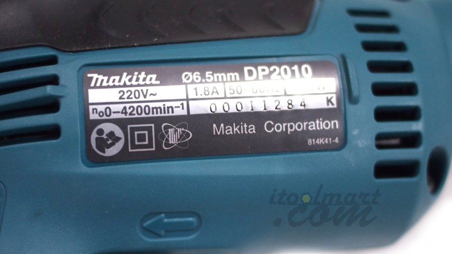 สว่านไฟฟ้า MAKITA DP2010 ขนาด 6.5 mm.(ปรับรอบได้)