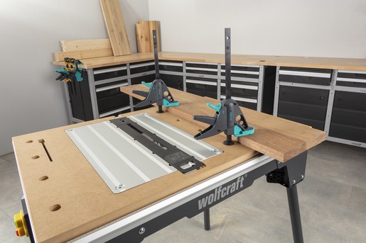 โต๊ะทำงานช่าง อเนกประสงค์ Wolfcraft 6907000 MASTER cut 2200 Machine Table