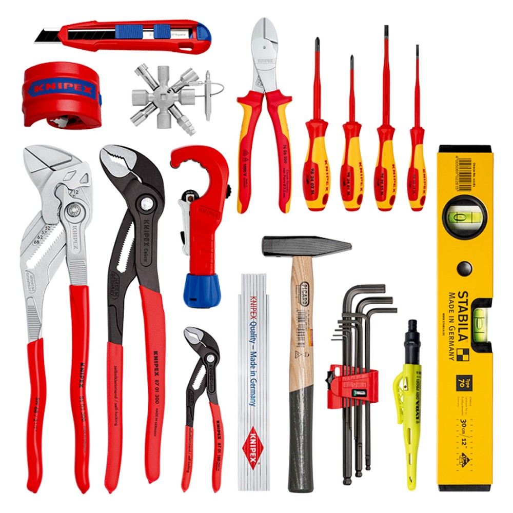 Knipex 00 21 50 S Tool backpack Modular X18 Plumbing