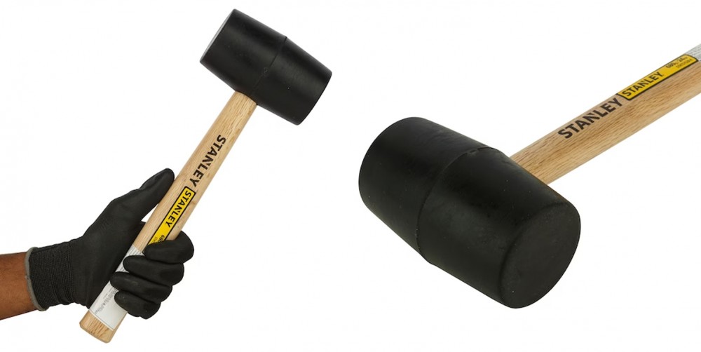 ค้อนยางด้ามไม้ Stanley STHT57528-8 24Oz, 680G