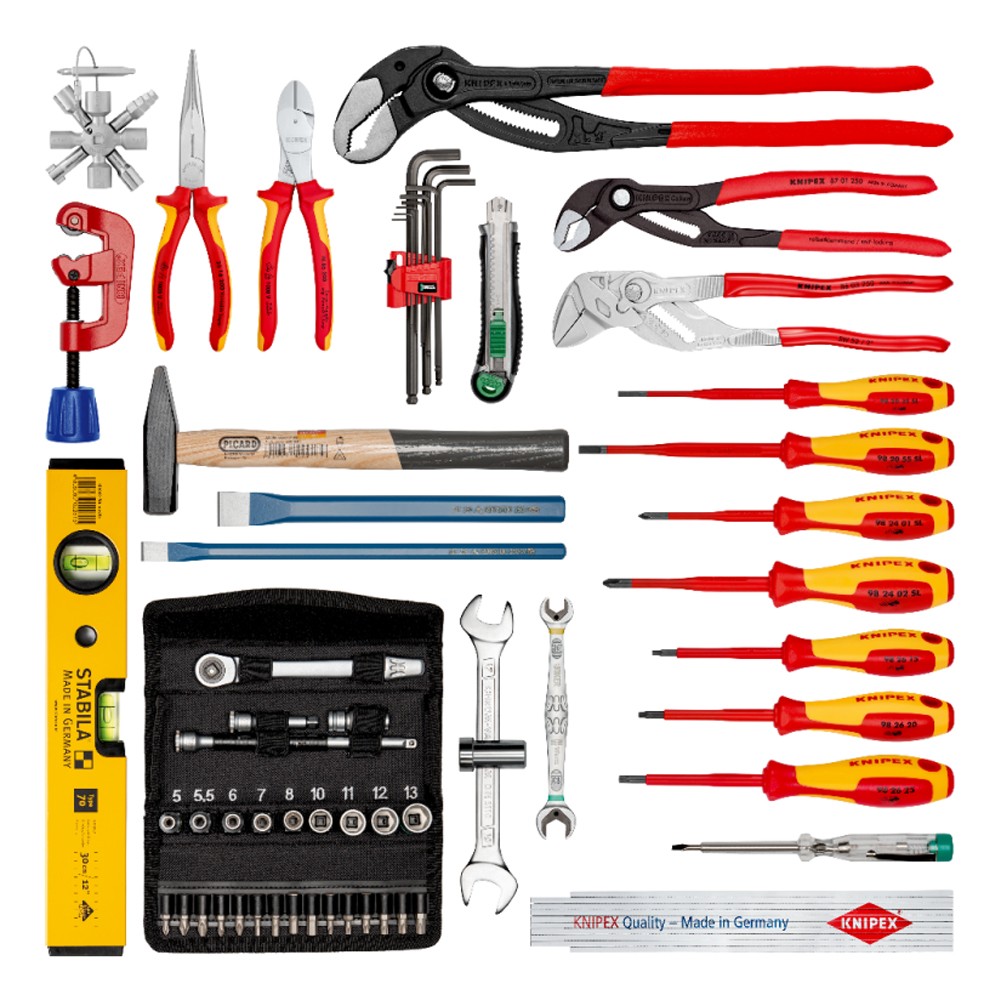 KNIPEX 00 21 19 LB S L-BOXX® Plumbing 52 parts