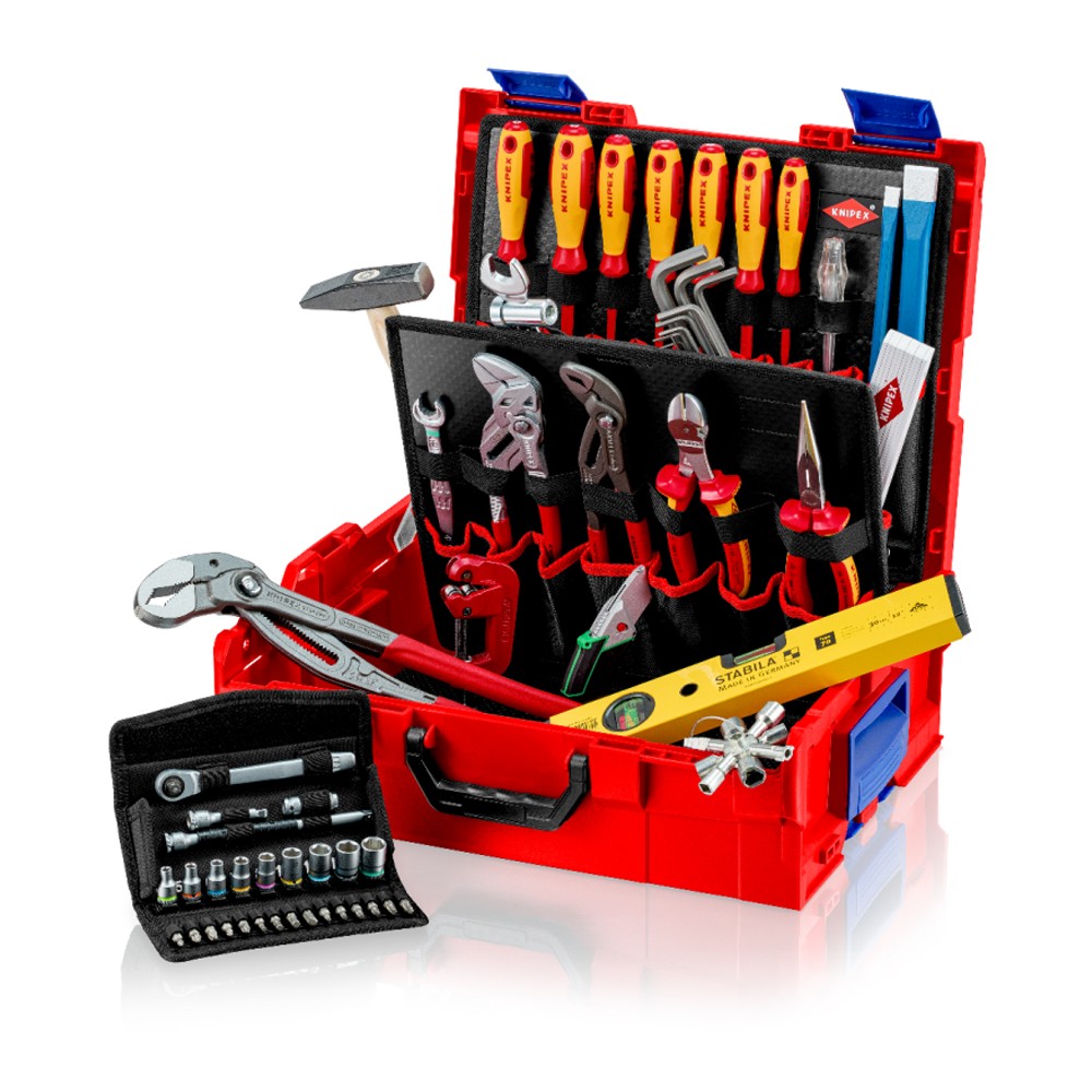 KNIPEX 00 21 19 LB S L-BOXX® Plumbing 52 parts