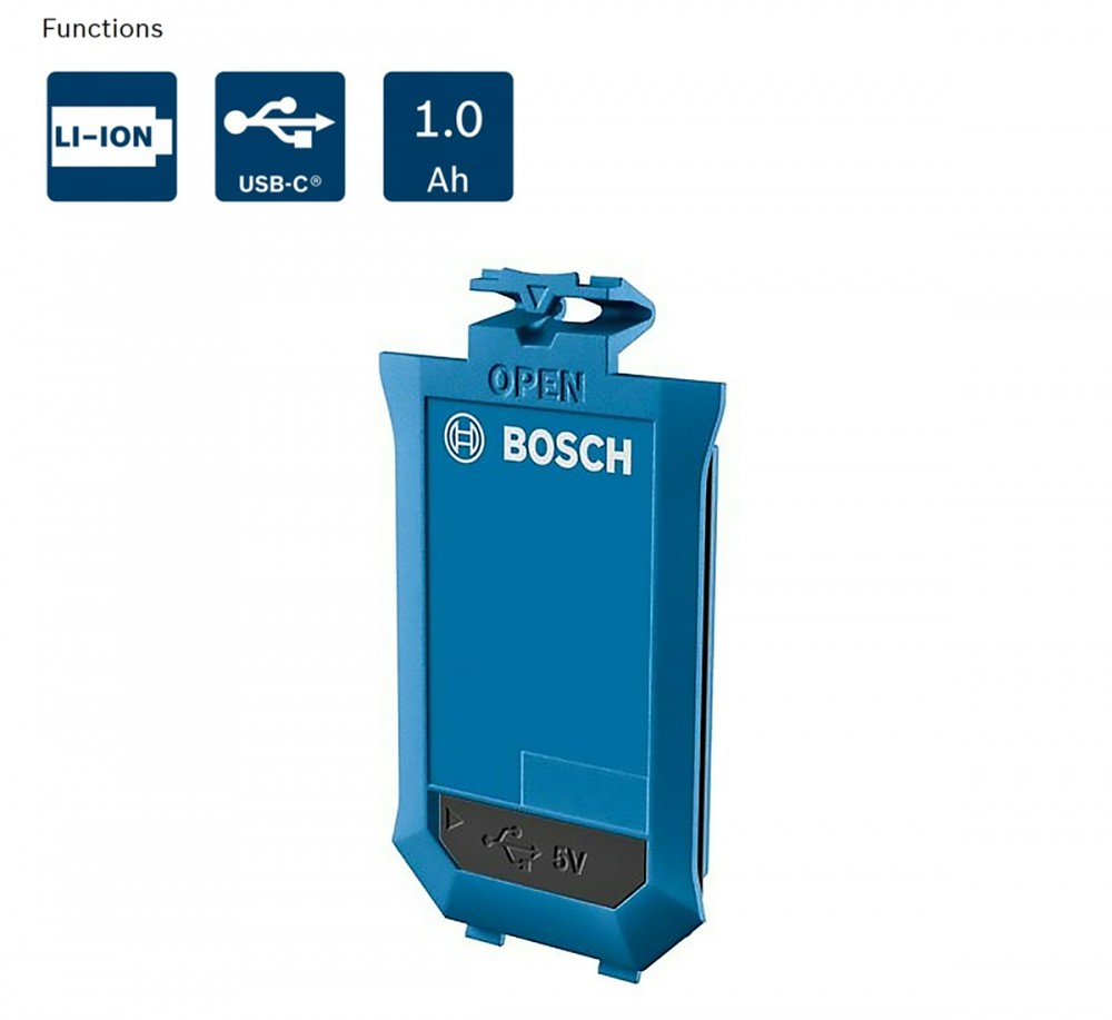BOSCH 1 608 M00 C5D BA 3.7V 1.0Ah