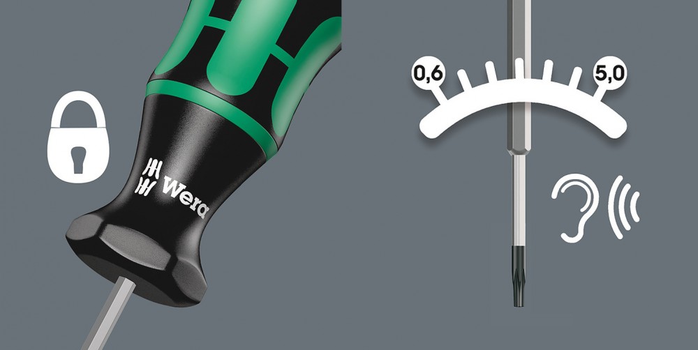 ไขควงวัดแรงบิด Wera 300 TX TORX® TX 6 x 0.6 Nm. 05027932001
