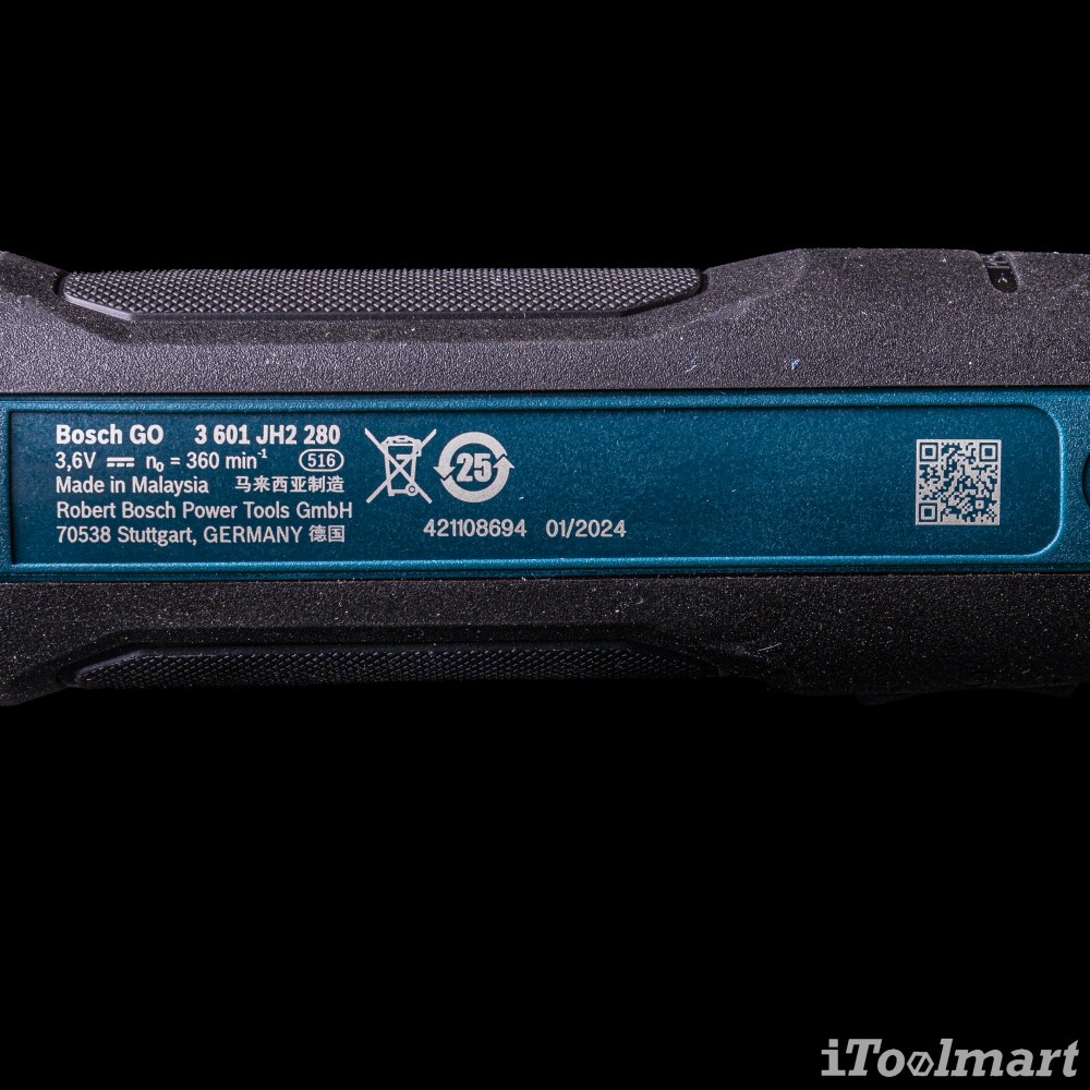 ไขควงไฟฟ้าไร้สาย Bosch GO 3 Kit (3.6V) 0 601 9H2 281