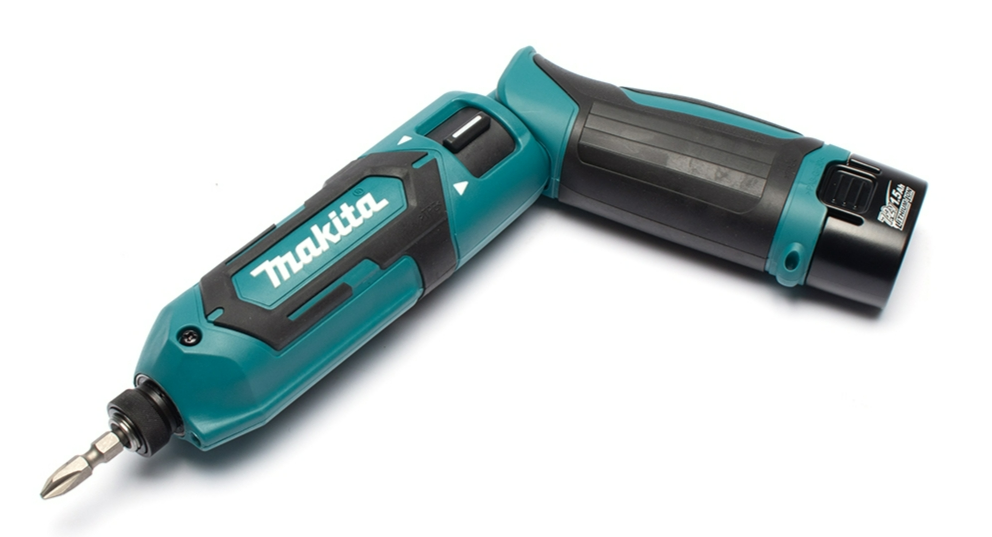สว่านไขควงกระแทกไร้สาย MAKITA TD022DSE กำลังไฟ 7.2 โวลต์, ขนาด 1/4 นิ้ว, แรงบิด 25 นิวตันเมตร