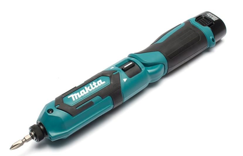 สว่านไขควงกระแทกไร้สาย MAKITA TD022DSE กำลังไฟ 7.2 โวลต์, ขนาด 1/4 นิ้ว, แรงบิด 25 นิวตันเมตร