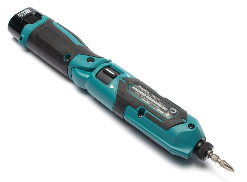 สว่านไขควงกระแทกไร้สาย MAKITA TD022DSE กำลังไฟ 7.2 โวลต์, ขนาด 1/4 นิ้ว, แรงบิด 25 นิวตันเมตร
