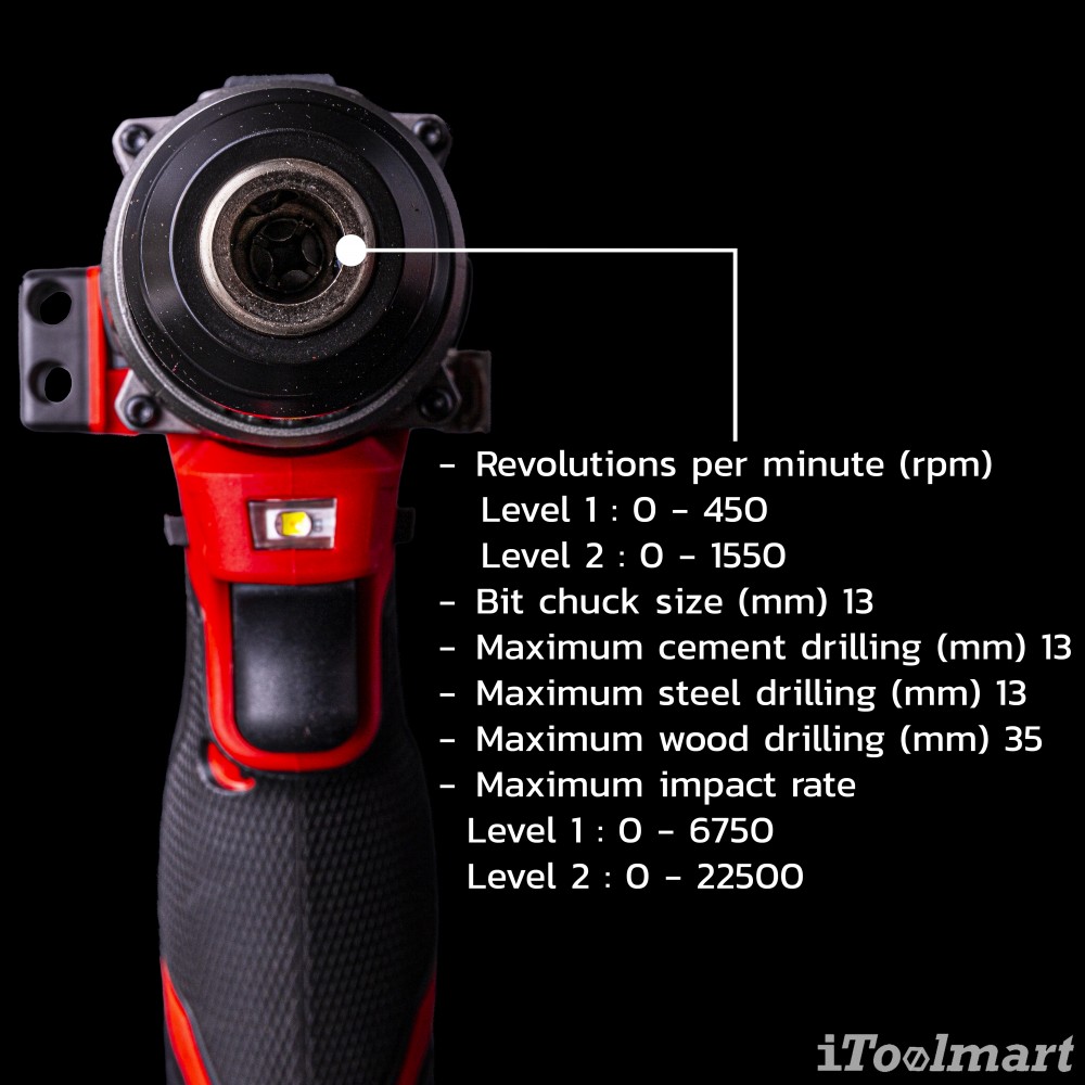 MILWAUKEE M12 FPD2-0 FUEL™ 13mm Hammer Drill/Driver (Tool Only)