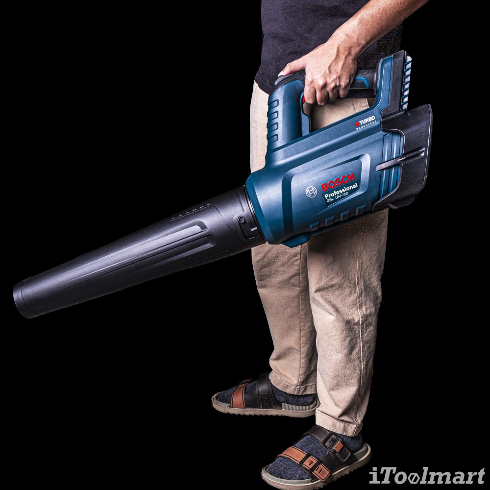 เครื่องเป่าใบไม้ไร้สาย Bosch GBL 18V-750 18V. (ตัวเปล่า)