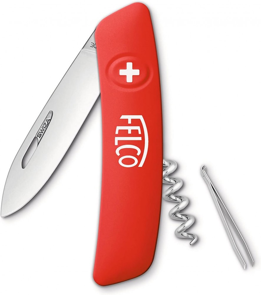 มีดพับตอนกิ่ง FELCO 501 Swiss Knife 4 functions + Corkscrew