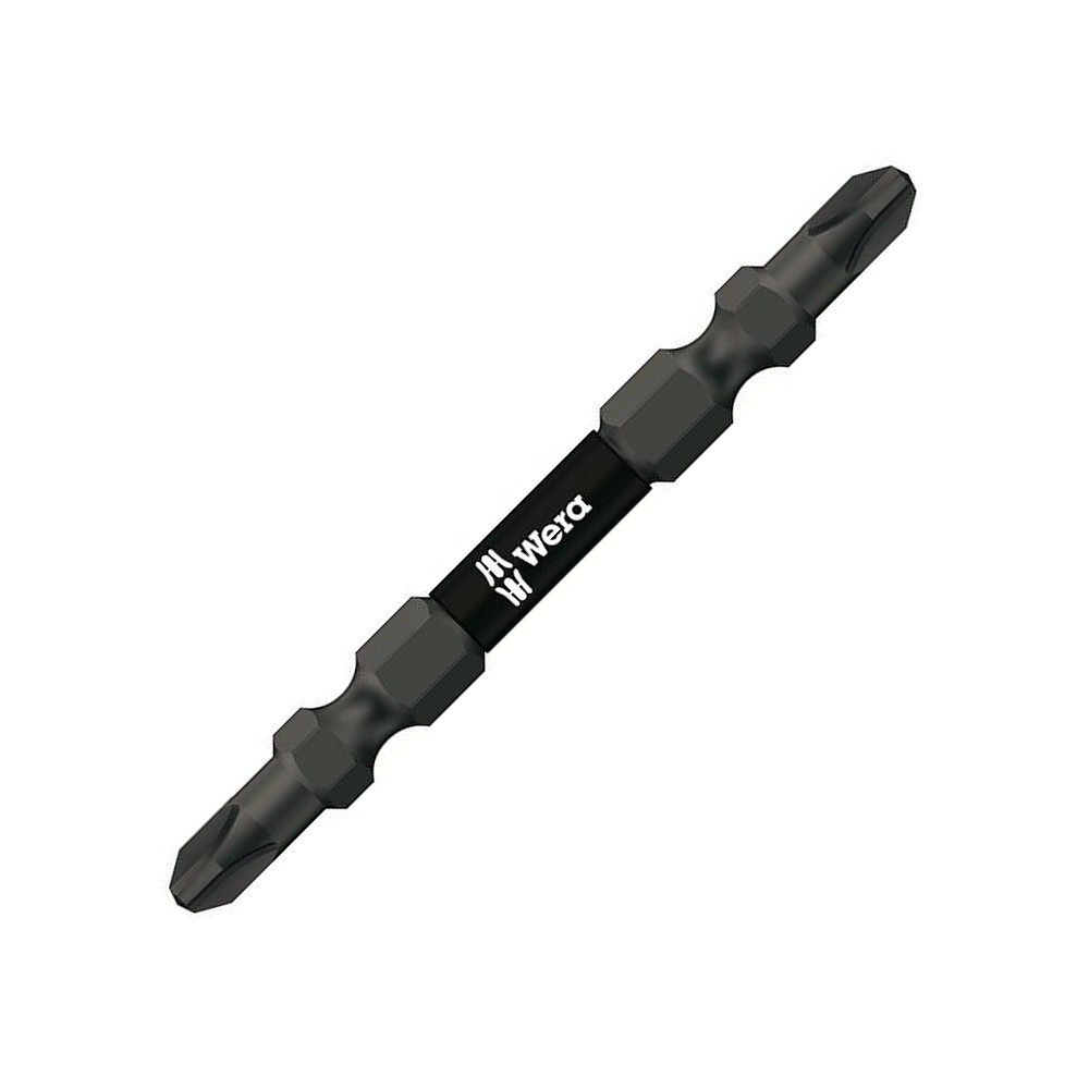 ดอกไขควง 2 หัว เคลือบเพชร Wera 851/23 R BTH IMP DC PH2 หัวสลิม ก้านโช๊ค ขนาด 65 mm. 05344215001