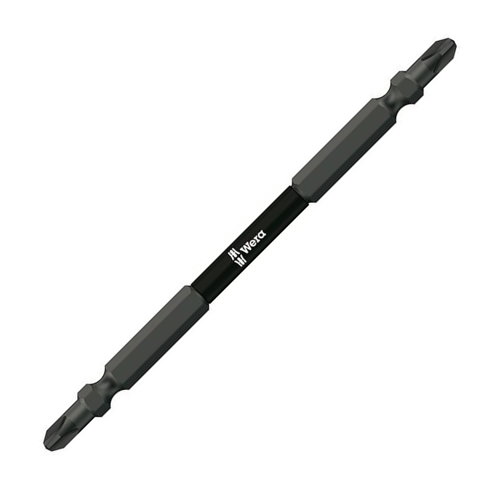 ดอกไขควง 2 หัว เคลือบเพชร Wera 851/23 R BTH IMP DC PH2 หัวสลิม ก้านโช๊ค ขนาด 110 mm. 05344216001