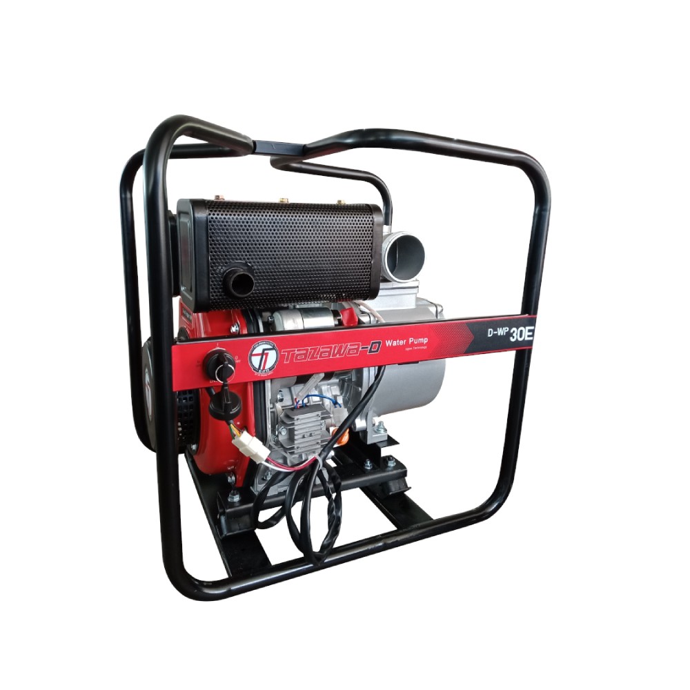 เครื่องสูบน้ำดีเซล TAZAWA D-WP30E ขนาด 3.0 นิ้ว กำลังเครื่องยนต์ 7 HP
