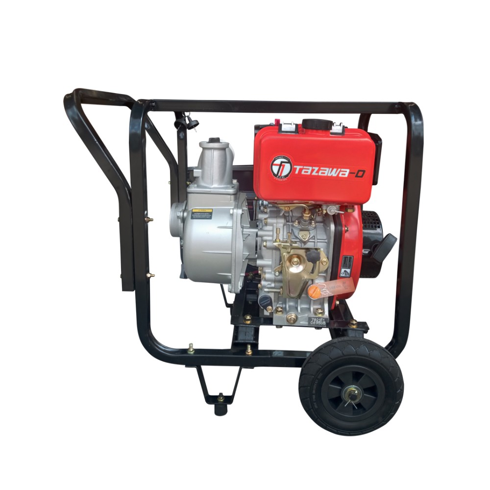 เครื่องสูบน้ำดีเซล TAZAWA D-WP30E ขนาด 3.0 นิ้ว กำลังเครื่องยนต์ 7 HP
