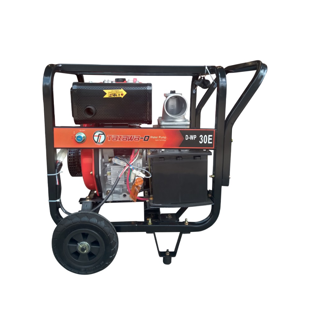 เครื่องสูบน้ำดีเซล TAZAWA D-WP30E ขนาด 3.0 นิ้ว กำลังเครื่องยนต์ 7 HP