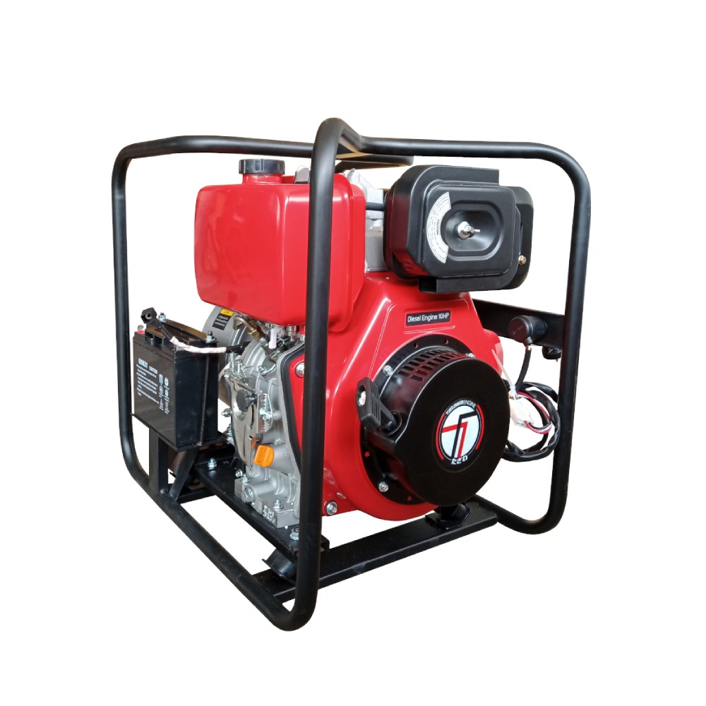 เครื่องสูบน้ำดีเซล TAZAWA D-WP40E ขนาด 4.0 นิ้ว กำลังเครื่องยนต์ 10 HP