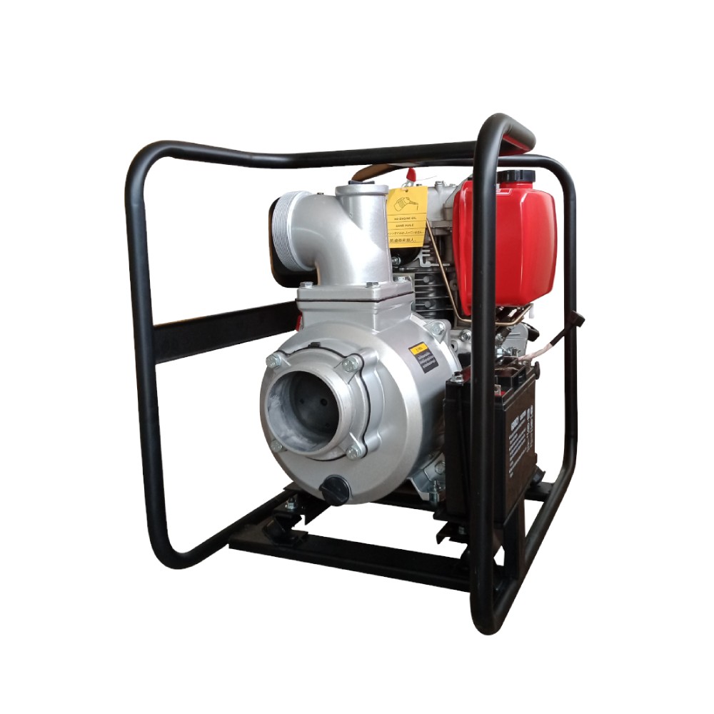 เครื่องสูบน้ำดีเซล TAZAWA D-WP40E ขนาด 4.0 นิ้ว กำลังเครื่องยนต์ 10 HP