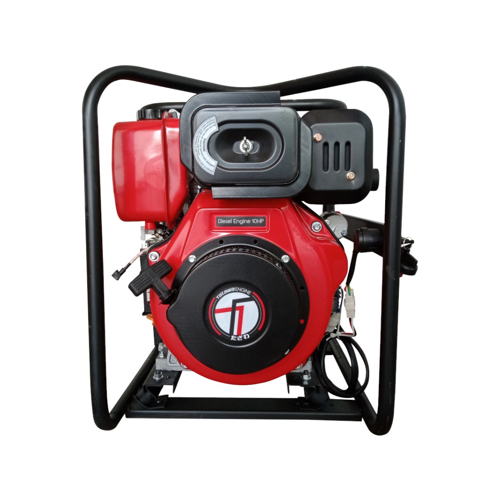 เครื่องสูบน้ำแรงดันสูง ดีเซล TAZAWA D-FP20E ขนาด 2.0 นิ้ว กำลังเครื่องยนต์ 10 HP