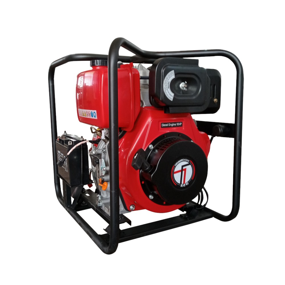 เครื่องสูบน้ำแรงดันสูง ดีเซล TAZAWA D-FP20E ขนาด 2.0 นิ้ว กำลังเครื่องยนต์ 10 HP