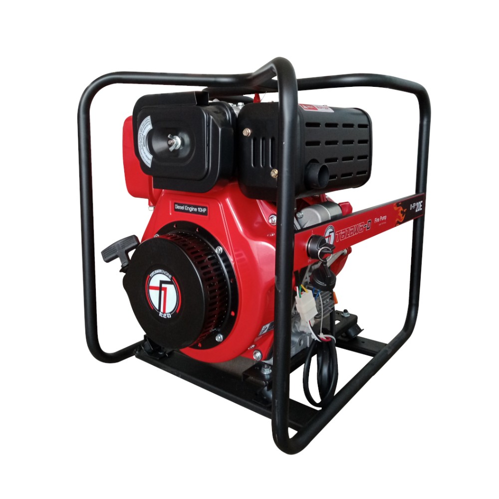 เครื่องสูบน้ำแรงดันสูง ดีเซล TAZAWA D-FP20E ขนาด 2.0 นิ้ว กำลังเครื่องยนต์ 10 HP