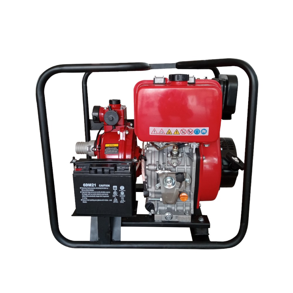 เครื่องสูบน้ำแรงดันสูง ดีเซล TAZAWA D-FP20E ขนาด 2.0 นิ้ว กำลังเครื่องยนต์ 10 HP