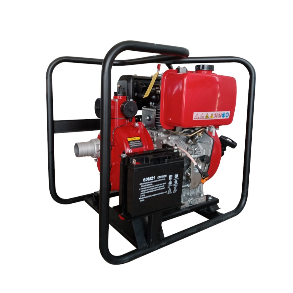 เครื่องสูบน้ำแรงดันสูง ดีเซล TAZAWA D-FP20E ขนาด 2.0 นิ้ว กำลังเครื่องยนต์ 10 HP