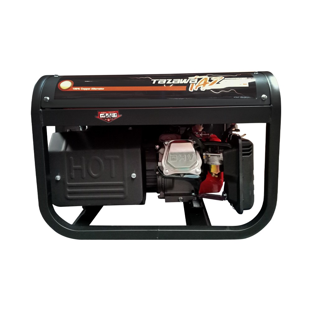 เครื่องปั่นไฟ เบนซิน TAZAWA TZ4000E ระบบกุญแจสตาร์ท กำลังไฟ 3.0 kW
