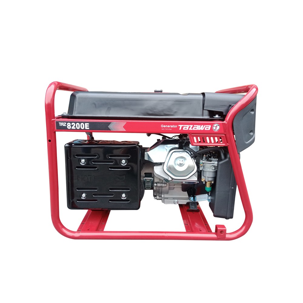 เครื่องปั่นไฟ เบนซิน TAZAWA TZ8200E ระบบกุญแจสตาร์ท กำลังไฟ 7.0 kW