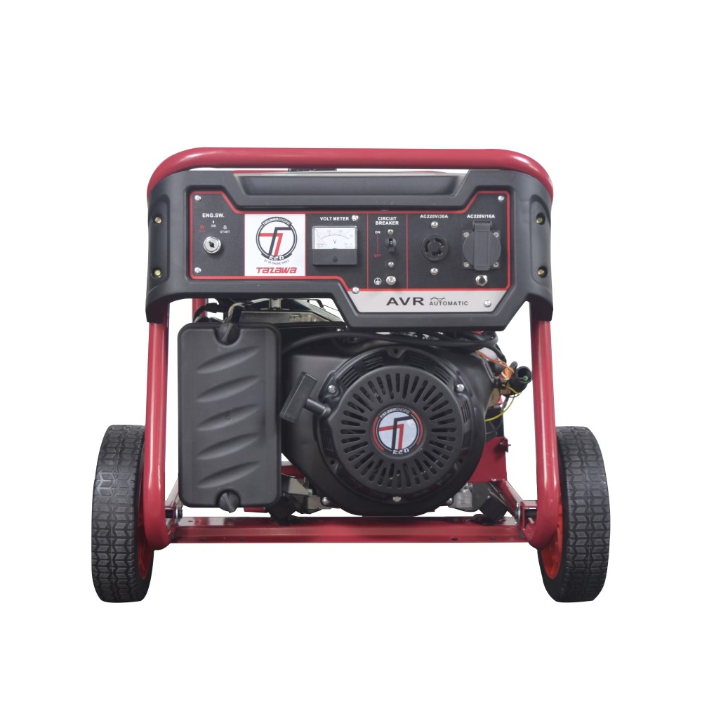 เครื่องปั่นไฟ เบนซิน TAZAWA TZ9200E ระบบกุญแจสตาร์ท กำลังไฟ 8.3 kW