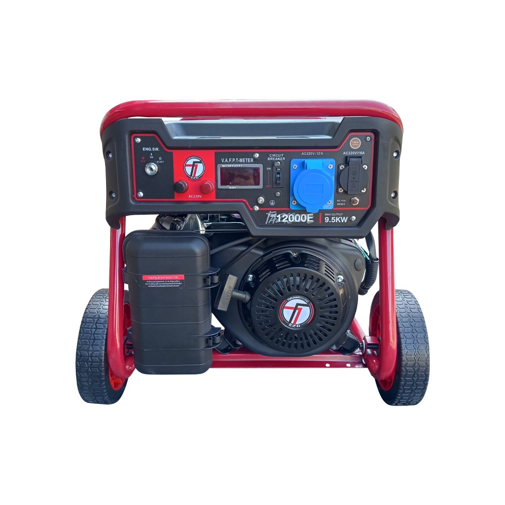 เครื่องปั่นไฟ เบนซิน TAZAWA TZ12000E ระบบกุญแจสตาร์ท กำลังไฟ 9.5 kW