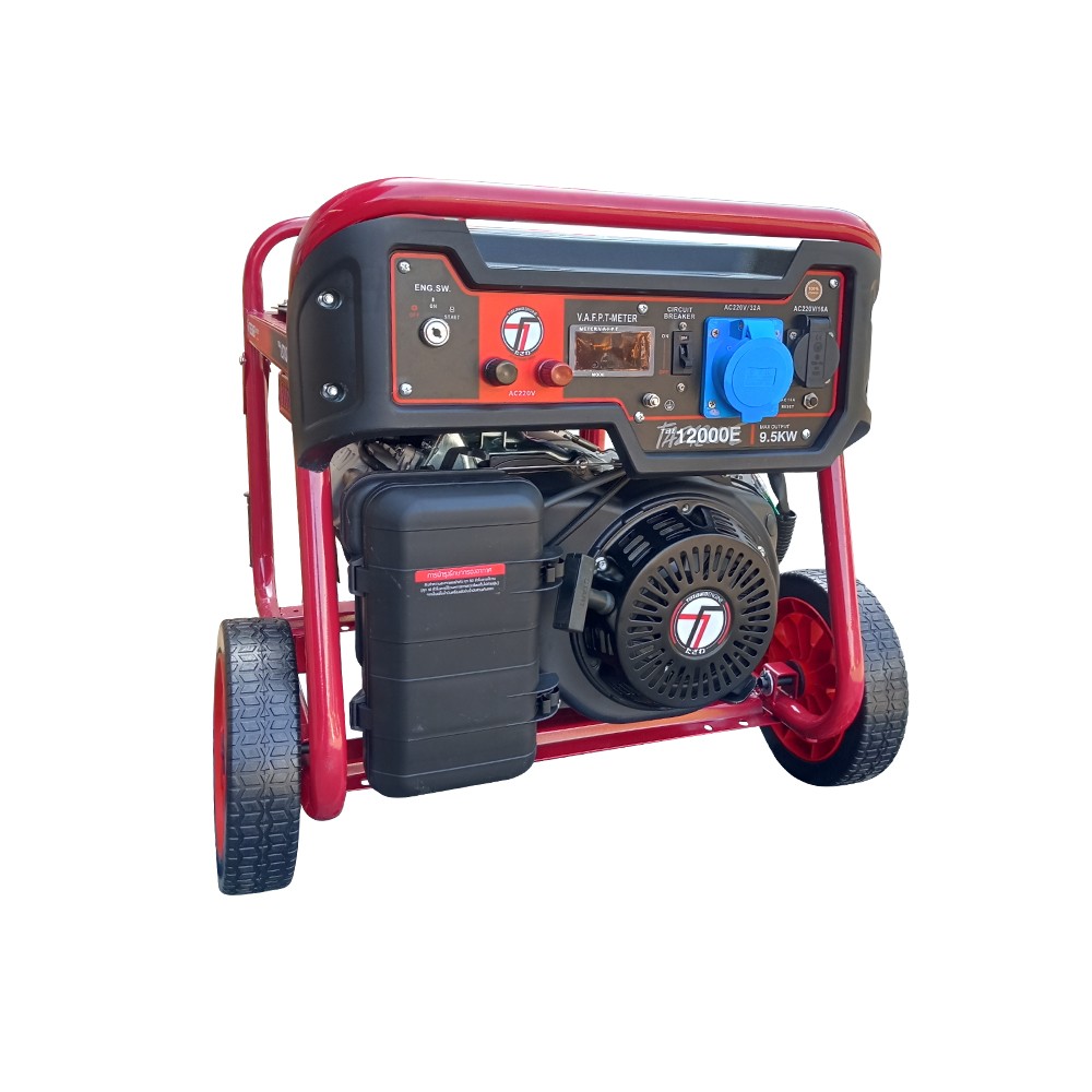 เครื่องปั่นไฟ เบนซิน TAZAWA TZ12000E ระบบกุญแจสตาร์ท กำลังไฟ 9.5 kW