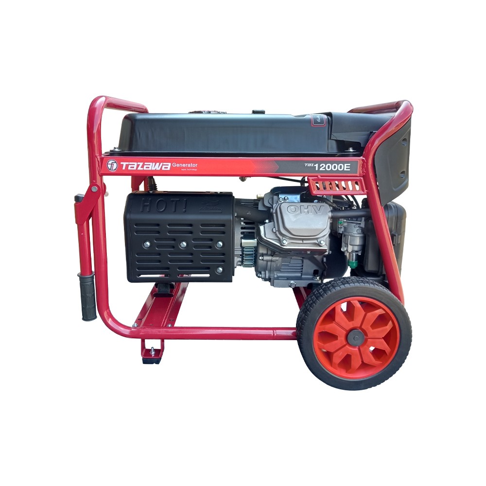 เครื่องปั่นไฟ เบนซิน TAZAWA TZ12000E ระบบกุญแจสตาร์ท กำลังไฟ 9.5 kW