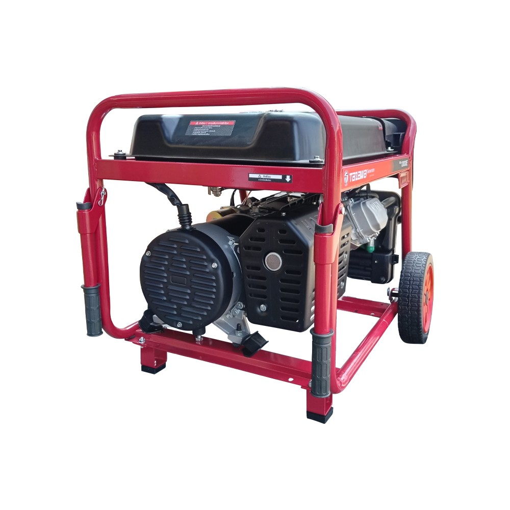 เครื่องปั่นไฟ เบนซิน TAZAWA TZ12000E ระบบกุญแจสตาร์ท กำลังไฟ 9.5 kW