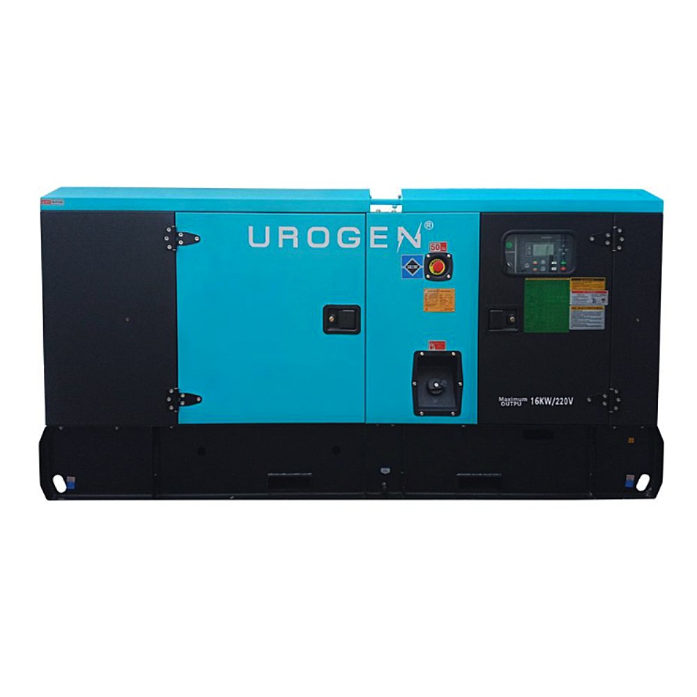 เครื่องปั่นไฟ ดีเซล UROGEN LS3-22 220V กำลังไฟ 16.0 kW