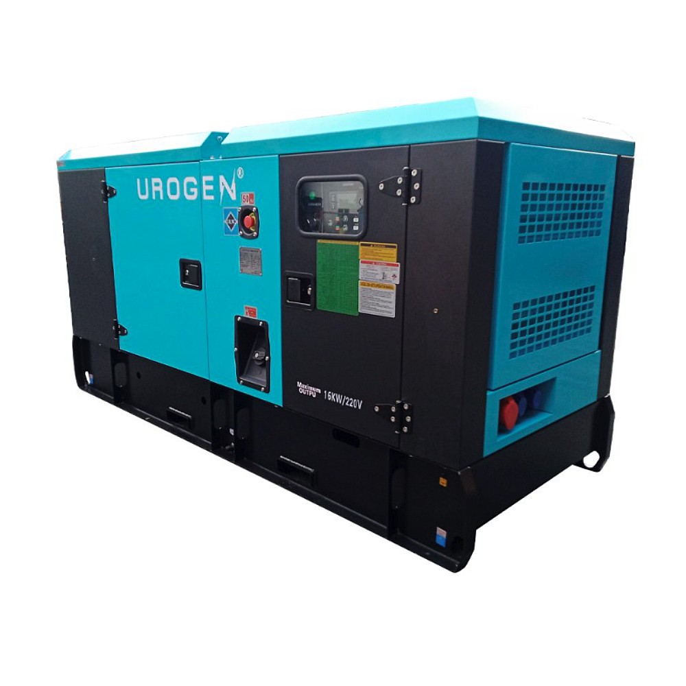 เครื่องปั่นไฟ ดีเซล UROGEN LS3-22 220V กำลังไฟ 16.0 kW