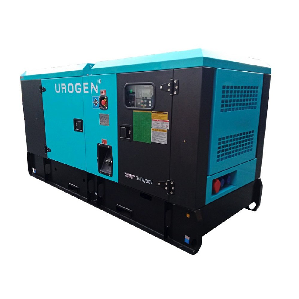 เครื่องปั่นไฟ ดีเซล UROGEN LS3-33 380V กำลังไฟ 24.0 kW