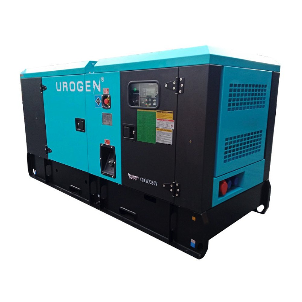 เครื่องปั่นไฟ ดีเซล UROGEN LS3-55 380V กำลังไฟ 40.0 kW