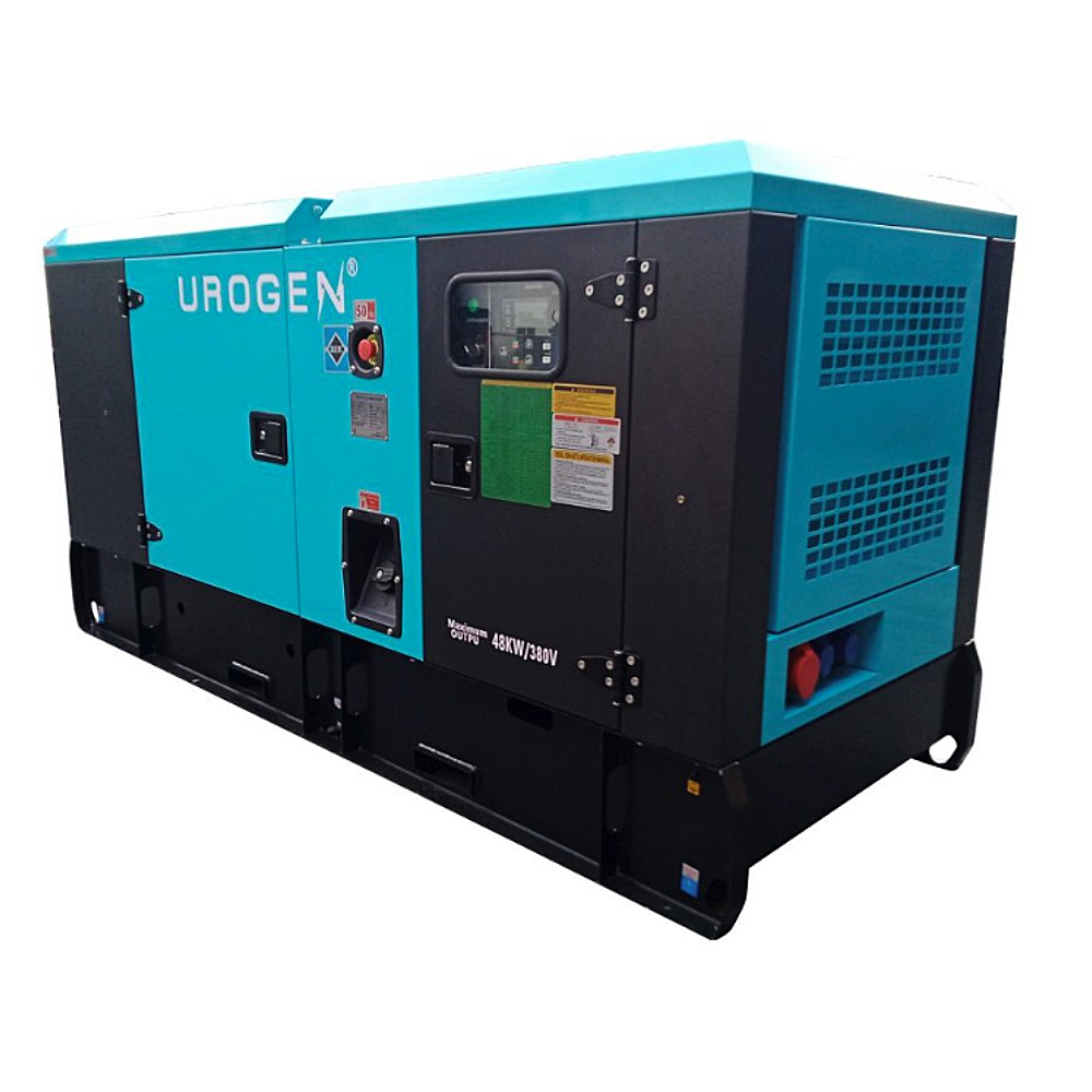 เครื่องปั่นไฟ ดีเซล UROGEN LS3-66 380V กำลังไฟ 48.0 kW