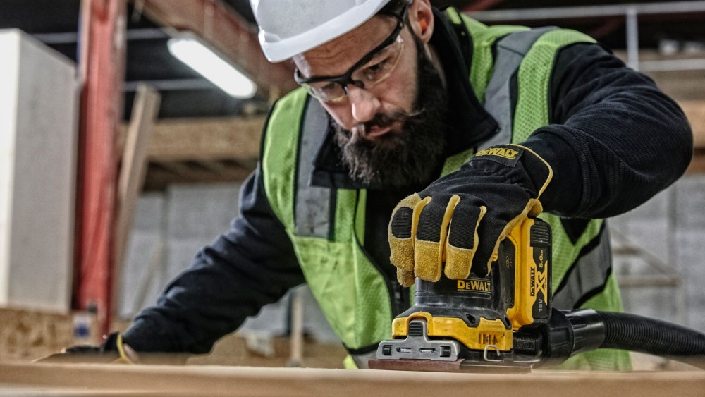 เครื่องขัดกระดาษทราย ไร้สาย DEWALT DCW200N-XJ 20V Max ขนาด 1/4 แผ่น (ตัวเปล่า)