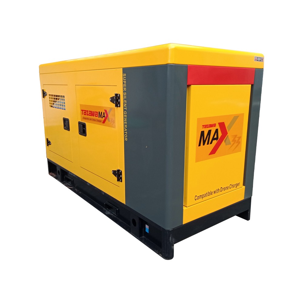 เครื่องปั่นไฟ ดีเซล TAZAWA MAX 33 380V กำลังไฟ 24.0 kW
