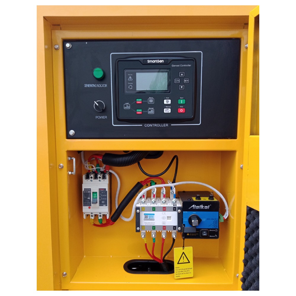 เครื่องปั่นไฟ ดีเซล TAZAWA MAX 33 380V กำลังไฟ 24.0 kW