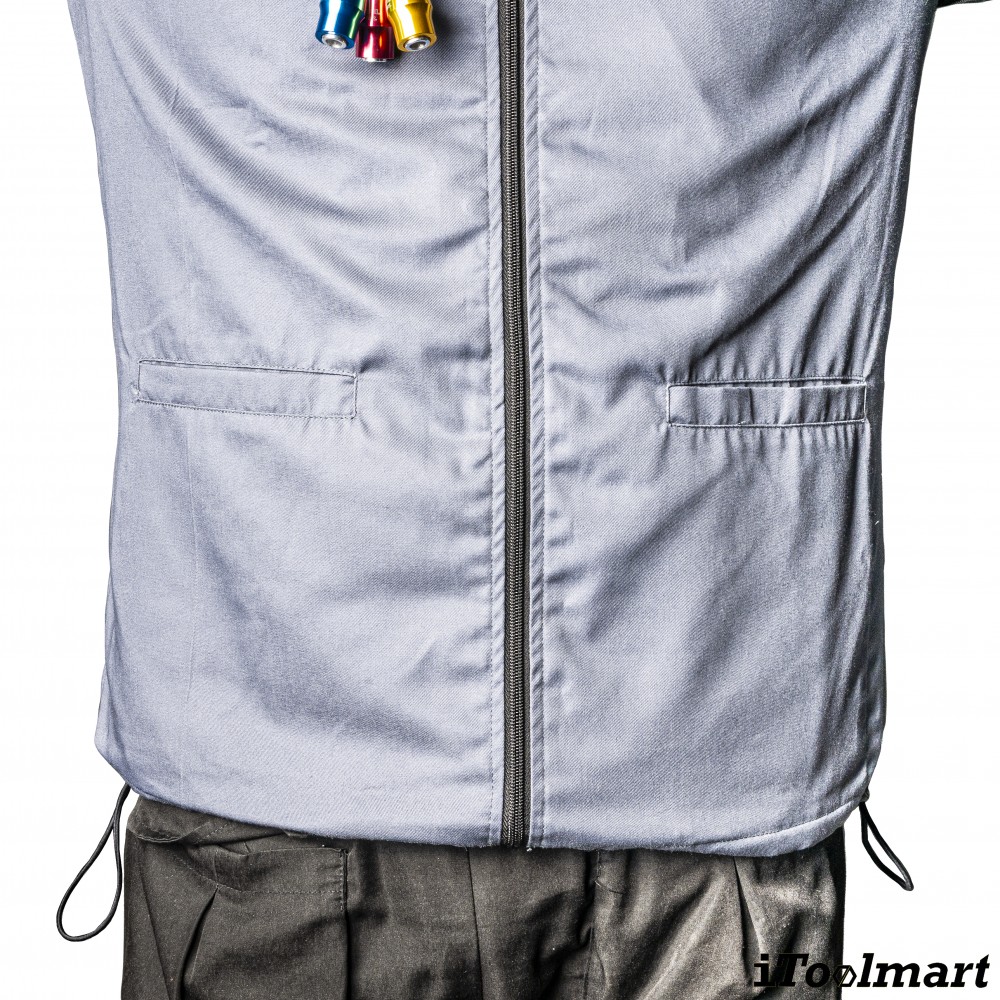 เสื้อพัดลม สำหรับงานเชื่อม TECHMAN ป้องกันสะเก็ดไฟ Size XL