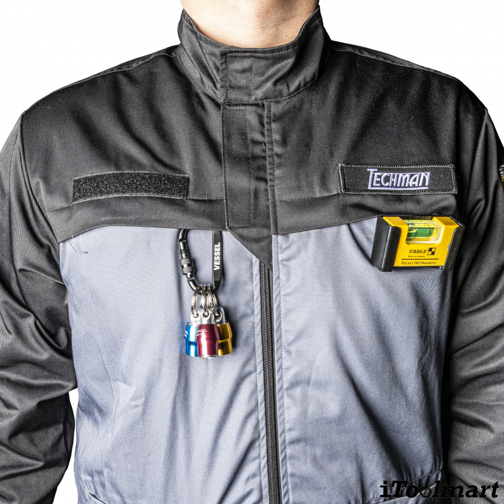 เสื้อพัดลม สำหรับงานเชื่อม TECHMAN ป้องกันสะเก็ดไฟ Size XL