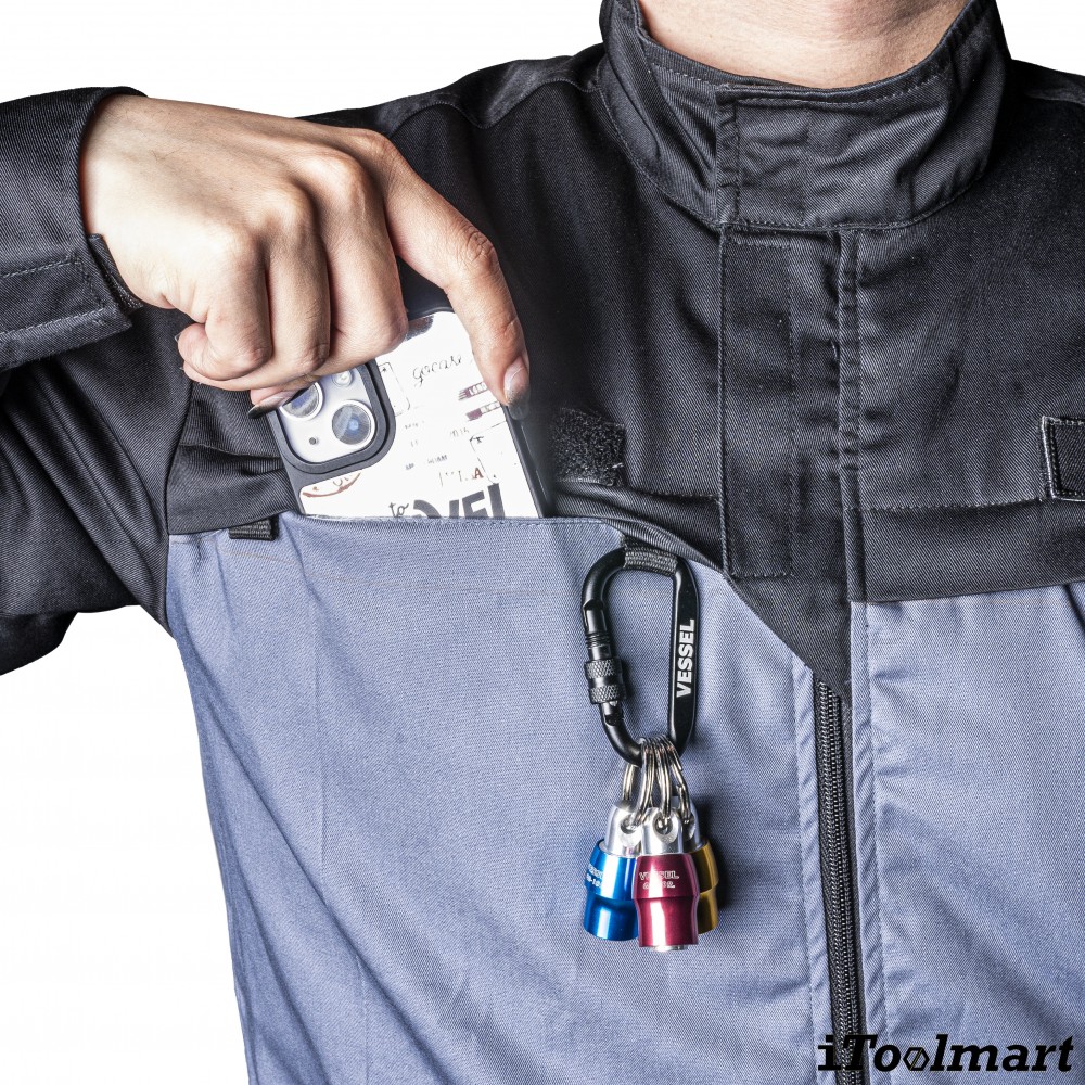 เสื้อพัดลม สำหรับงานเชื่อม TECHMAN ป้องกันสะเก็ดไฟ Size XL