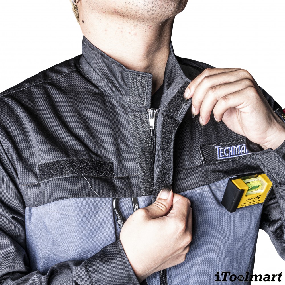 เสื้อพัดลม สำหรับงานเชื่อม TECHMAN ป้องกันสะเก็ดไฟ Size XL