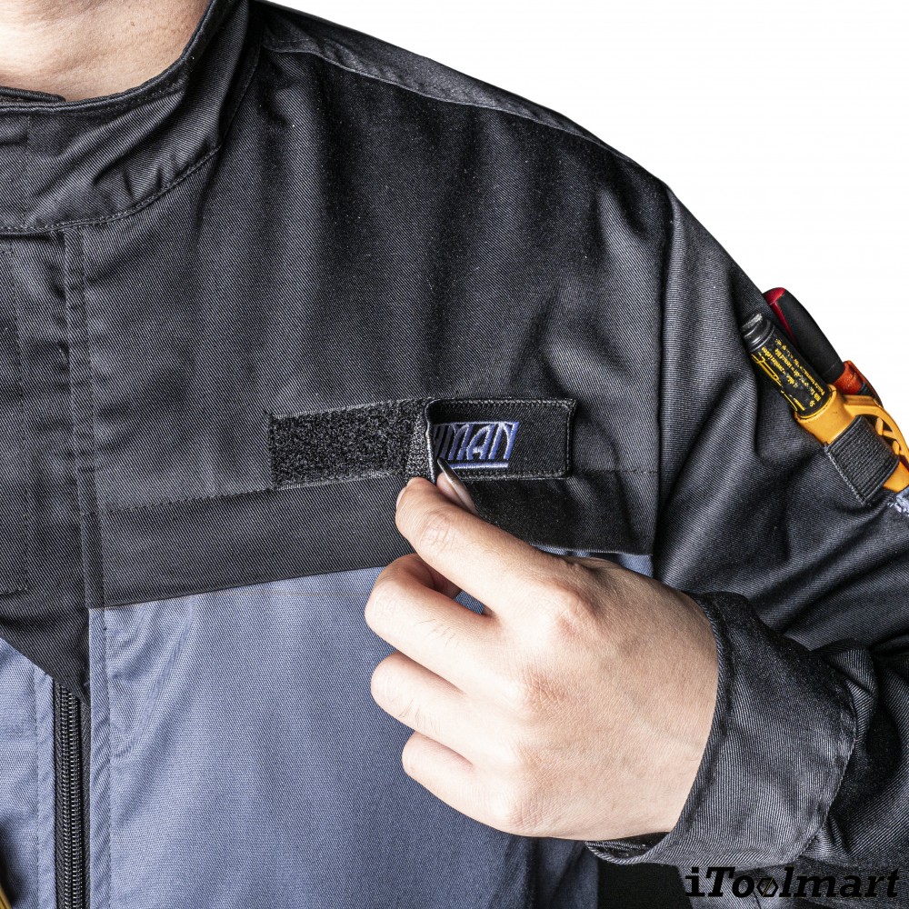 เสื้อพัดลม สำหรับงานเชื่อม TECHMAN ป้องกันสะเก็ดไฟ Size XL