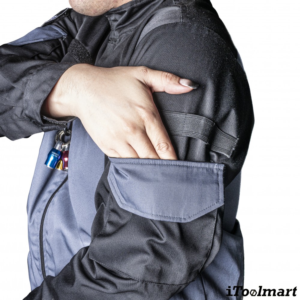 เสื้อพัดลม สำหรับงานเชื่อม TECHMAN ป้องกันสะเก็ดไฟ Size XL