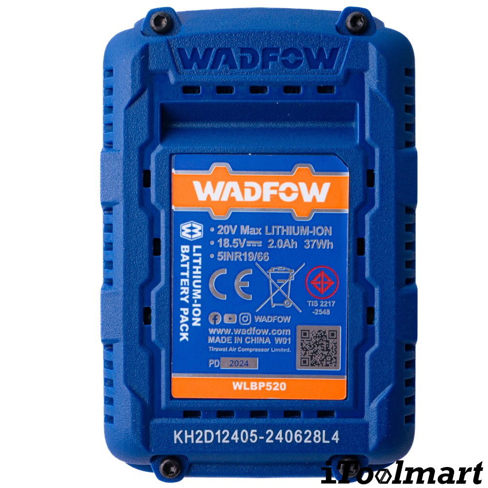 แบตเตอรี่ WADFOW WLBP520 20V 2 0Ah 